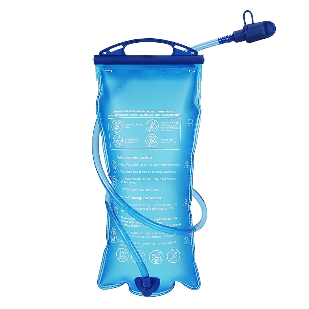 2L Water Bladder Hydration Pack Backpack Z649