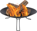 Portable Folding Wood-Burning Steel Fire Pit E6034