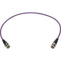 12G-SDI/4K UHD Single Link BNC Cable - 125 Foot Violet A331