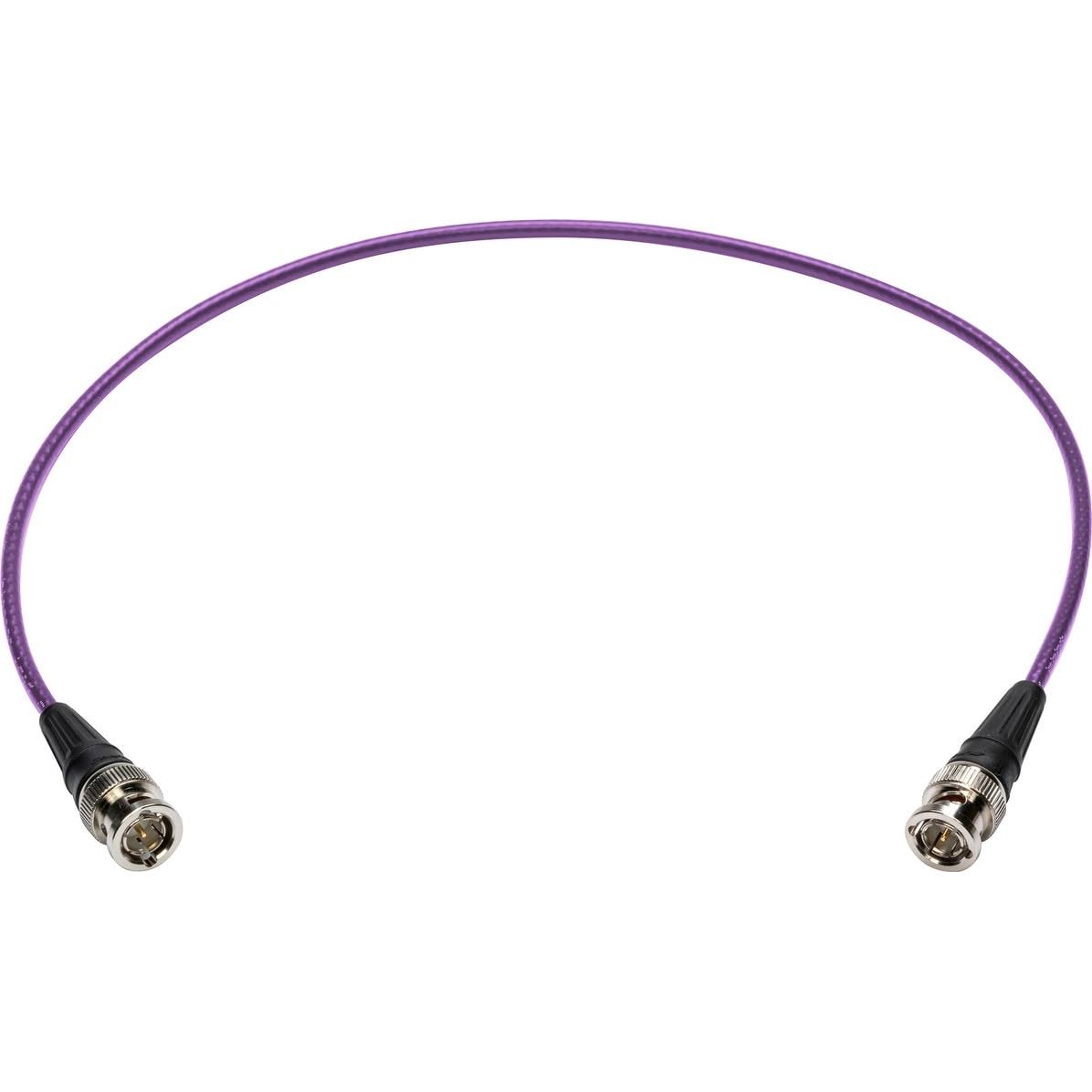 12G-SDI/4K UHD Single Link BNC Cable - 125 Foot Violet A331