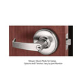 Cylindrical Lock Satin Nickel Plated Clear Coated D455091