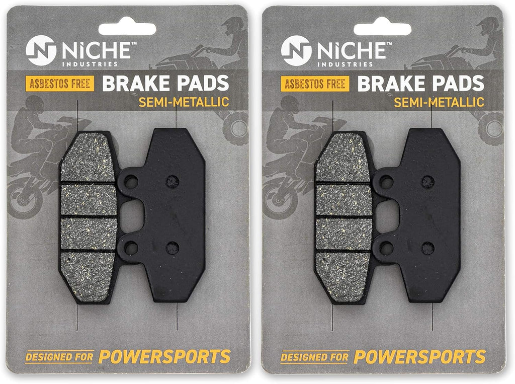 Brake Pad Set Rear Semi-Metallic 2 Pack R94204
