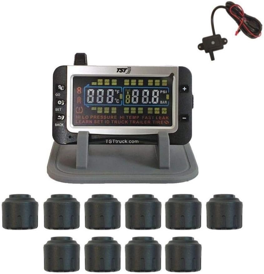 Tire Pressure Monitor with 10 Cap Sensors and Color Display S3151