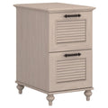 2 Drawer File Cabinet in Driftwood Dreams D878646