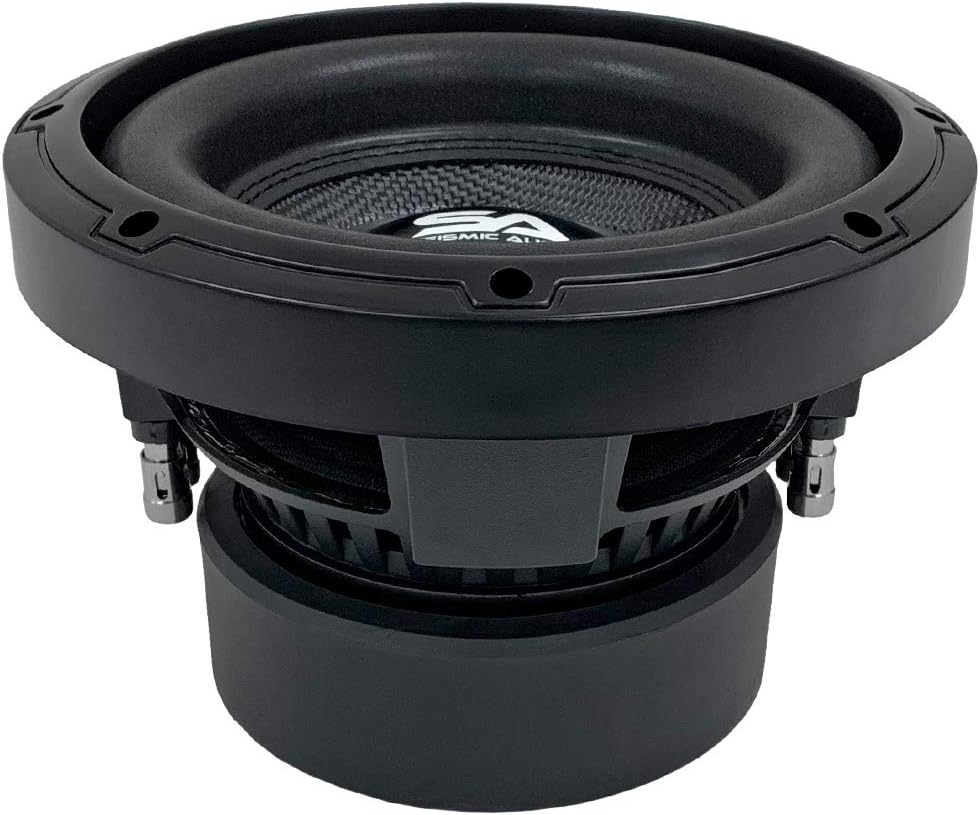 8 Inch 1000 Watt Dual 4 Ohm Car Audio Subwoofer Pack of 2 L788
