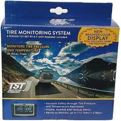 Tire Pressure Monitor with 10 Cap Sensors and Color Display S3151