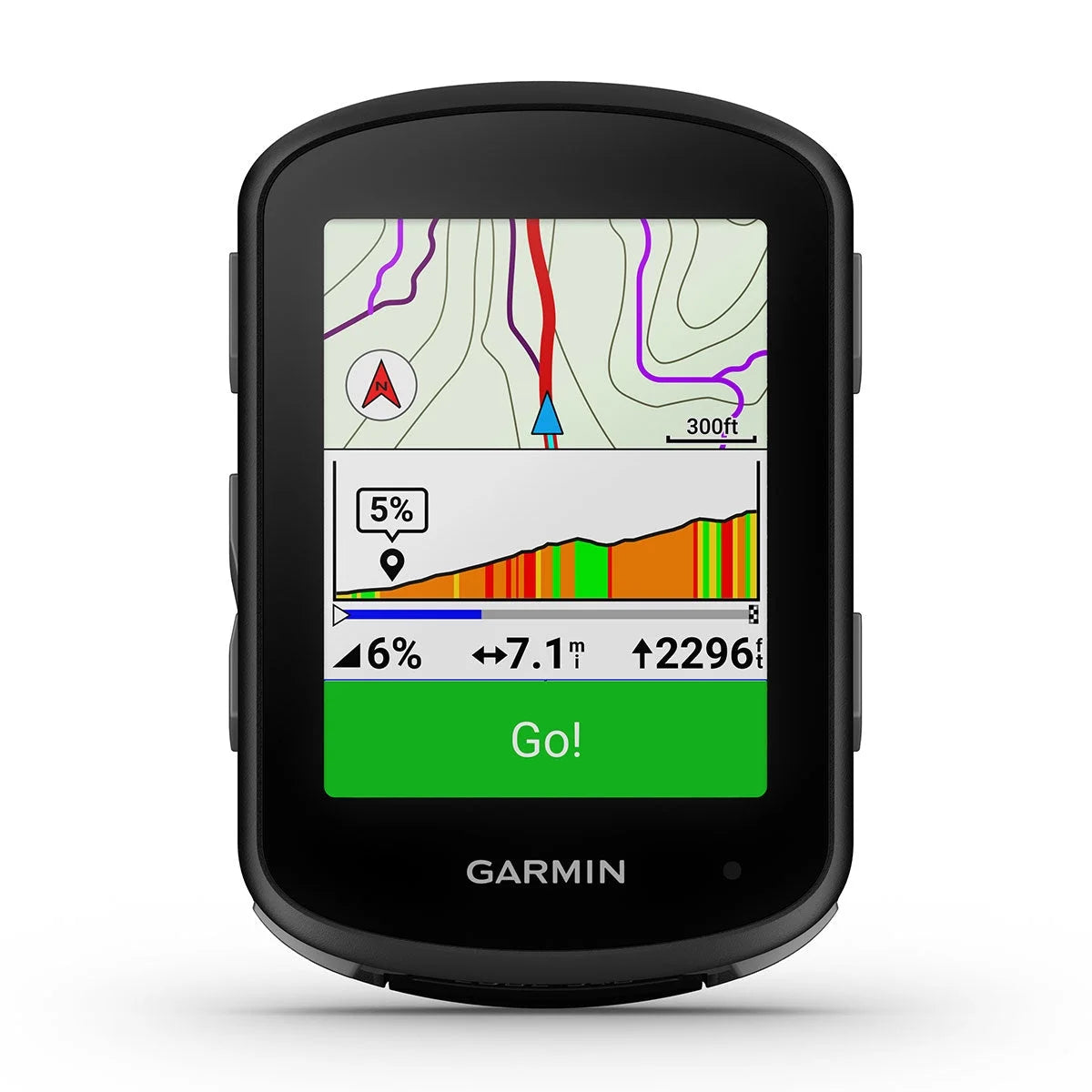 Bike GPS Computer with Speed/Cadence Sensors, HRM-Dual Chest Strap, Silicone Case & Screen Protectors R84671