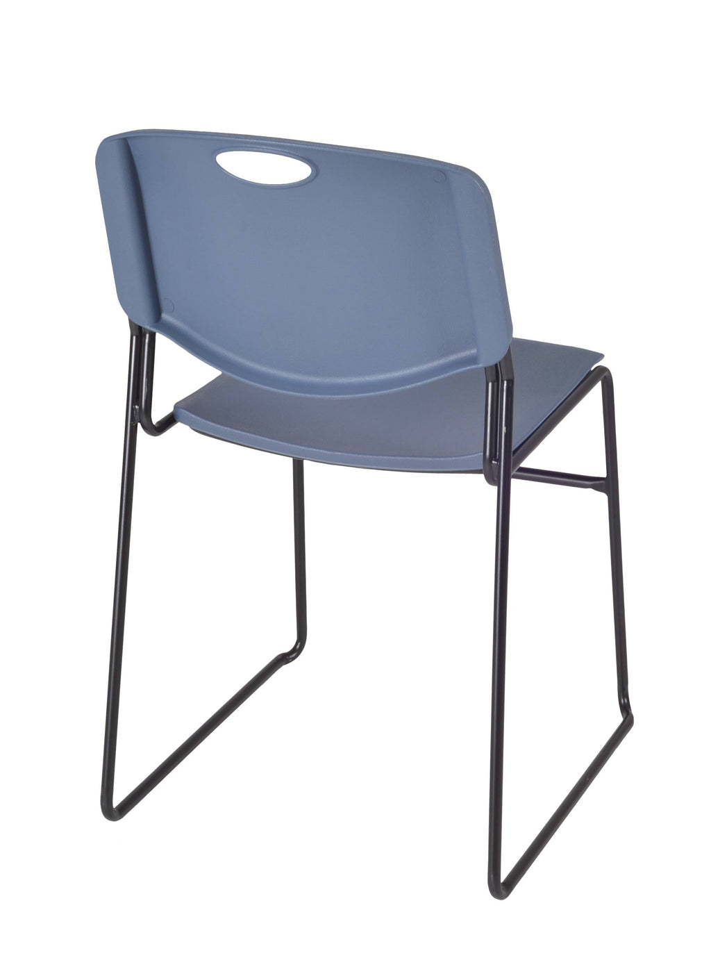 Square Breakroom Table with 4 Stack Chairs A74148