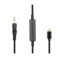 Locking 3.5mm TRS Male to Lightning Cable L5163