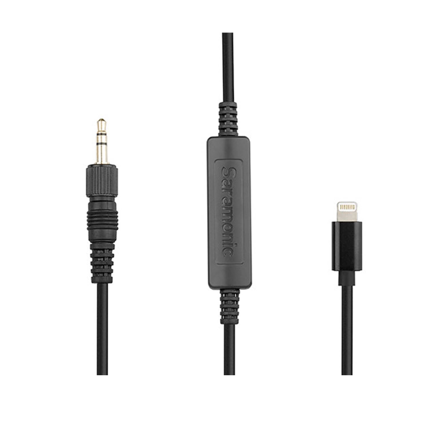 Locking 3.5mm TRS Male to Lightning Cable L5163