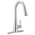 Chrome One-Handle Pulldown Kitchen Faucet C1099