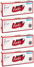 Heavyweight Plastic Cutlery Forks, White, 6.41 in, 500/Carton, 4 Pack V88644