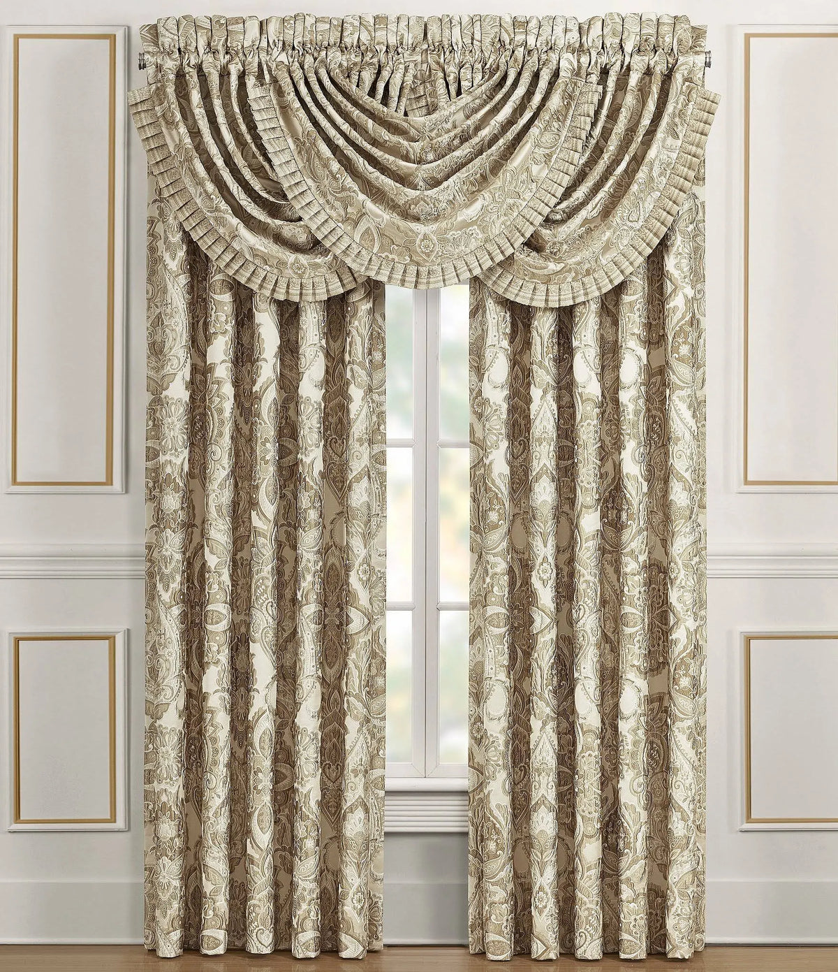 Beige Sandstone Window Panel Pair G7636