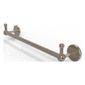 Antique Pewter 18 inch Towel Bar with Integrated Hooks A279