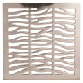 Aged Brass Square Shower Drain O954