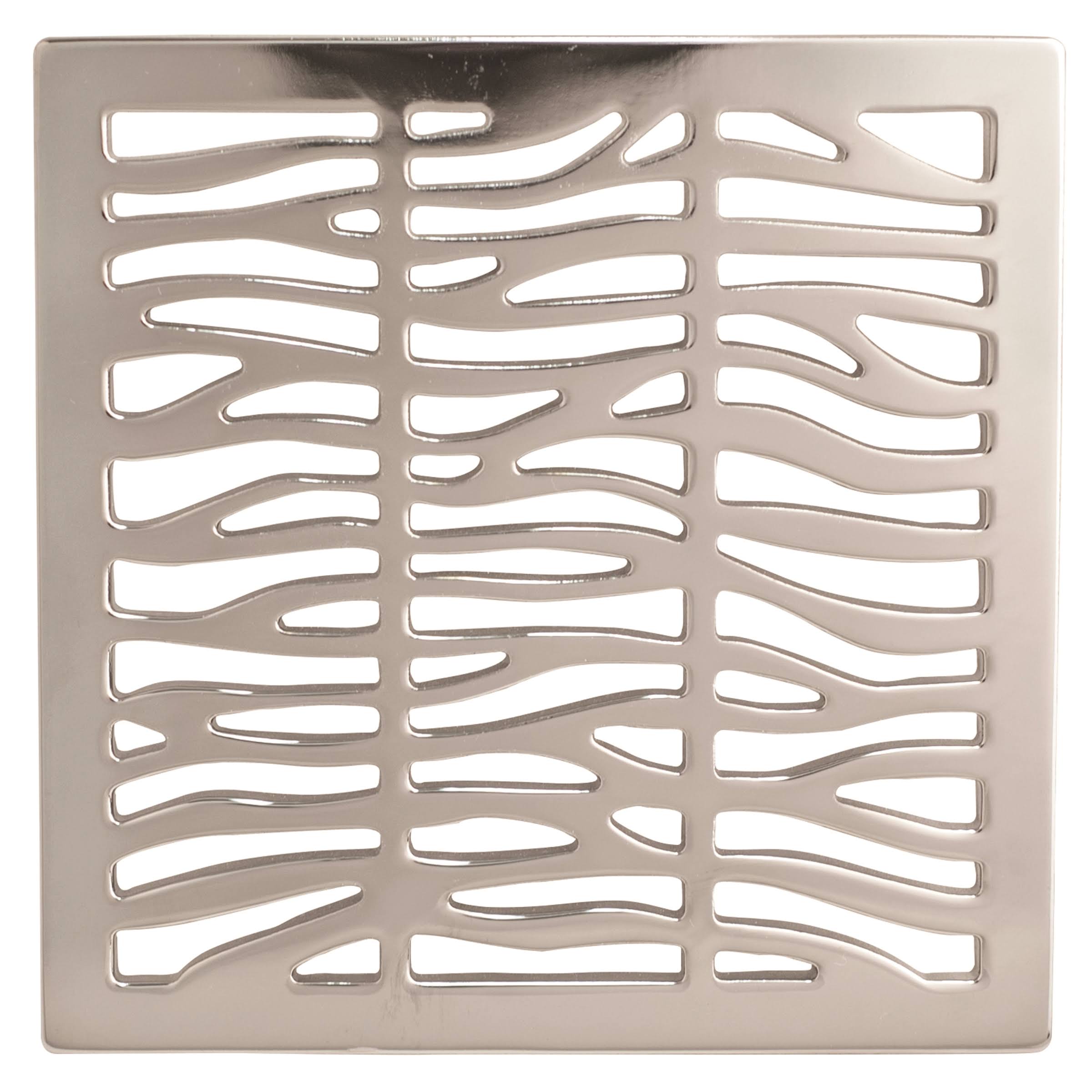 Aged Brass Square Shower Drain O954