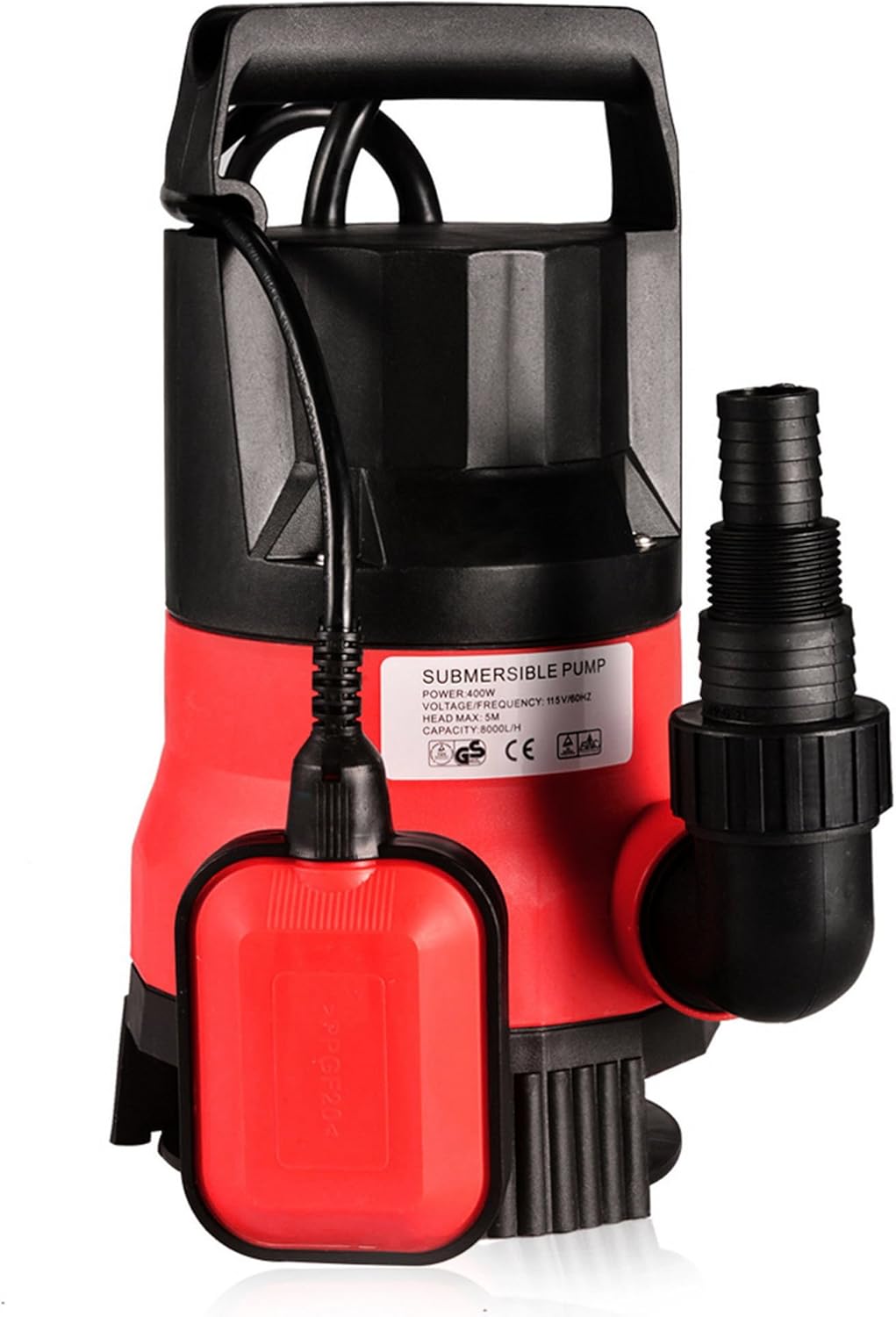1/2 HP Submersible Water Pump, Red, Pack of 2 H143539