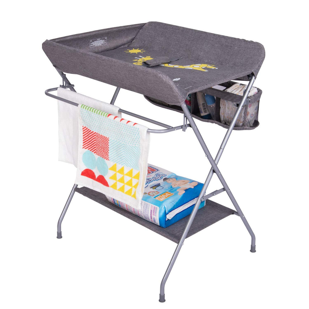 Pack of 2 Folding Baby Changing Table Diaper Station Nursery Organizer M750434