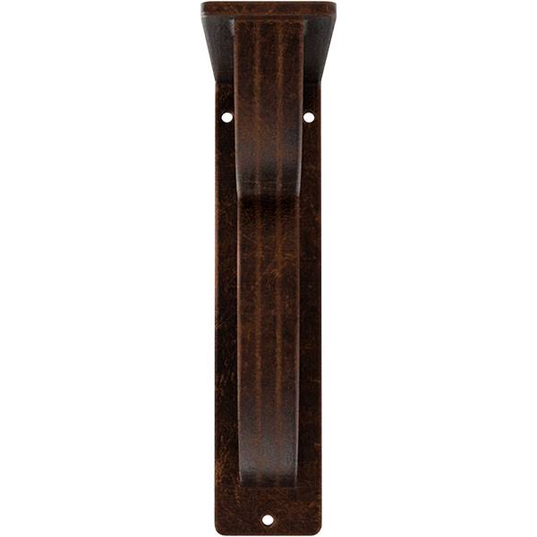Wrought Iron Bracket Antiqued Copper Triple Center brace O31819