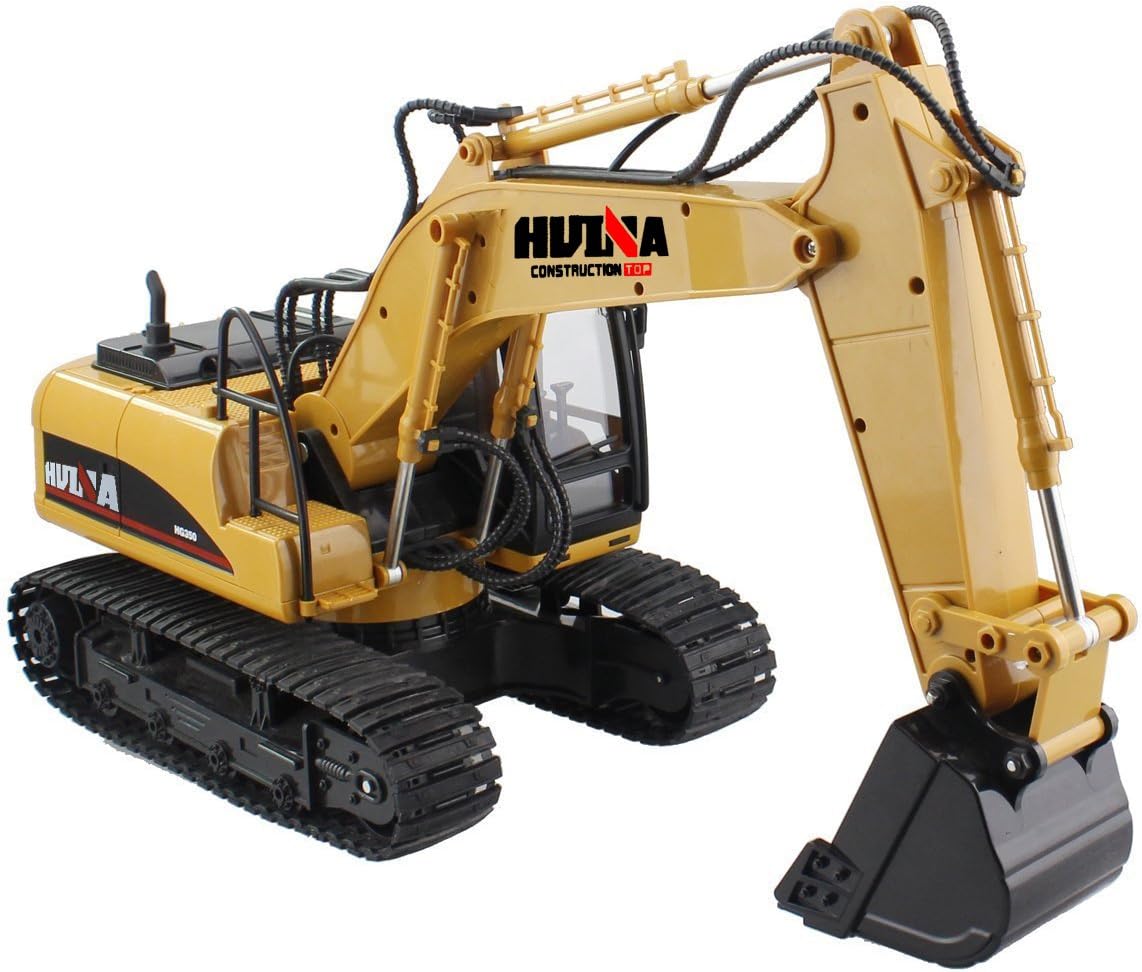 15 Channel RC Excavator Construction Vehicle Toy with Sound and Lights Z6372