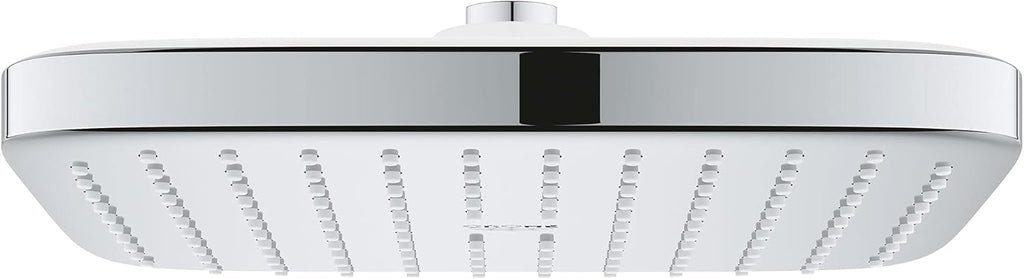 Brushed Nickel Square Rain Showerhead E40322
