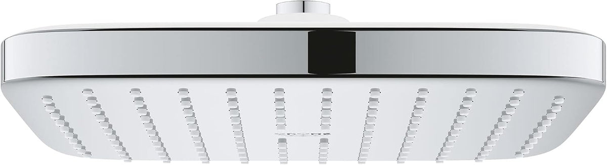 Brushed Nickel Square Rain Showerhead E40322