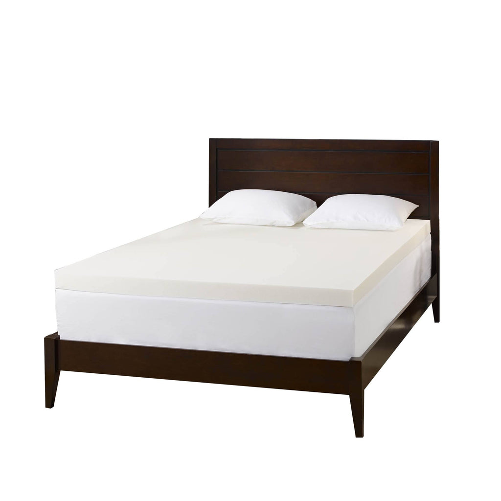 White Full 3-Inch Memory Foam Mattress Topper L1152