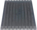 10 Pack 1U Horizontal Rack Mount Cable Management Panel with Cable Entry Brush Black C1010