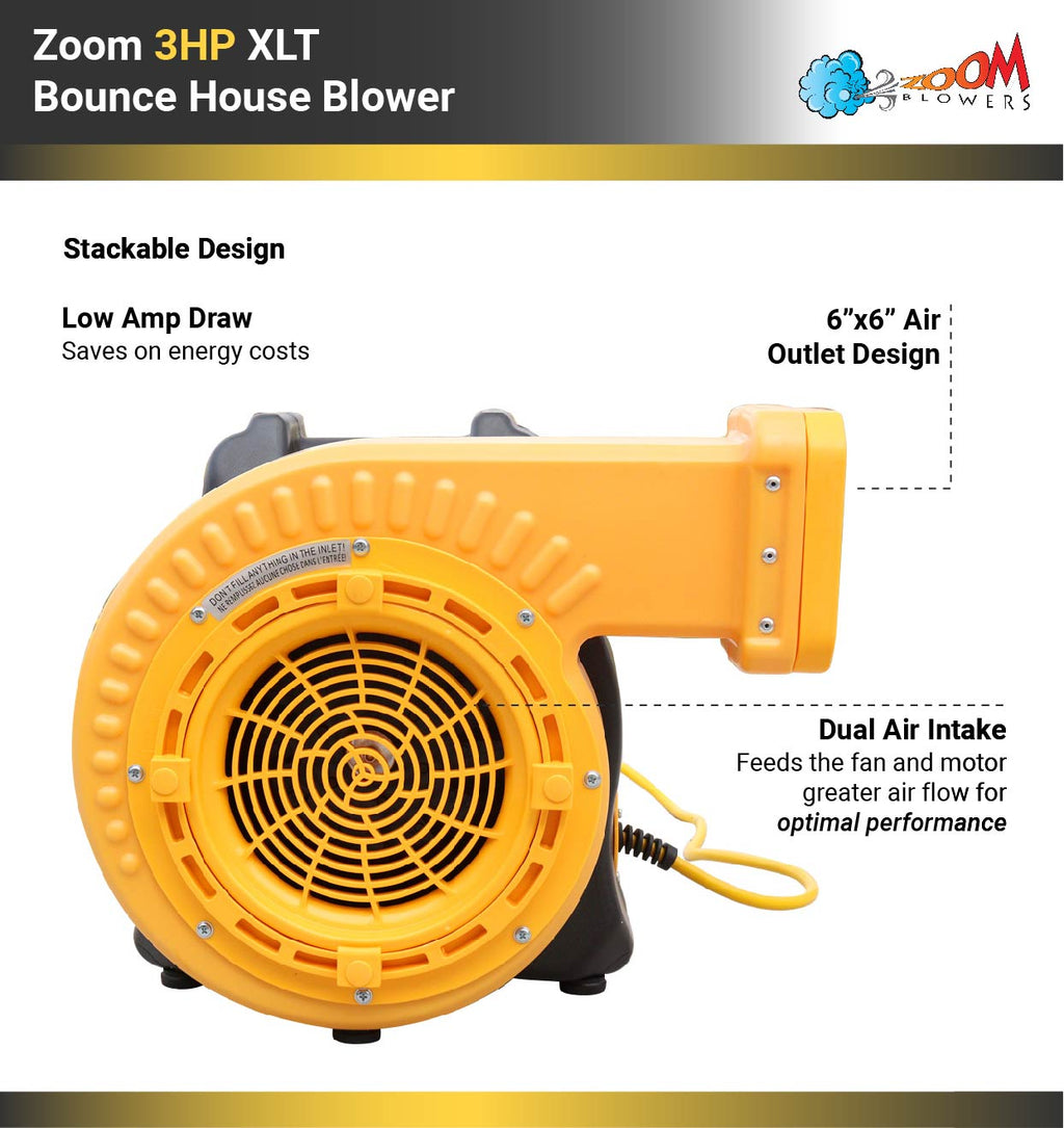 Commercial 3 HP Inflatable Bounce House Blower Q555191