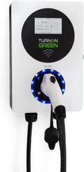 Level 2 Smart Electric Vehicle Charger with LCD Touchscreen F18092