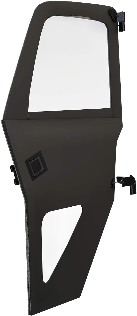 Black Canvas Zip Front Doors for Polaris Ranger XP 1000 / Crew O937