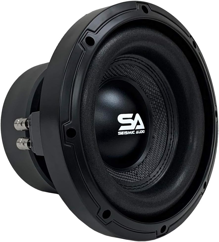 8 Inch 1000 Watt Dual 4 Ohm Car Audio Subwoofer Pack of 2 L788