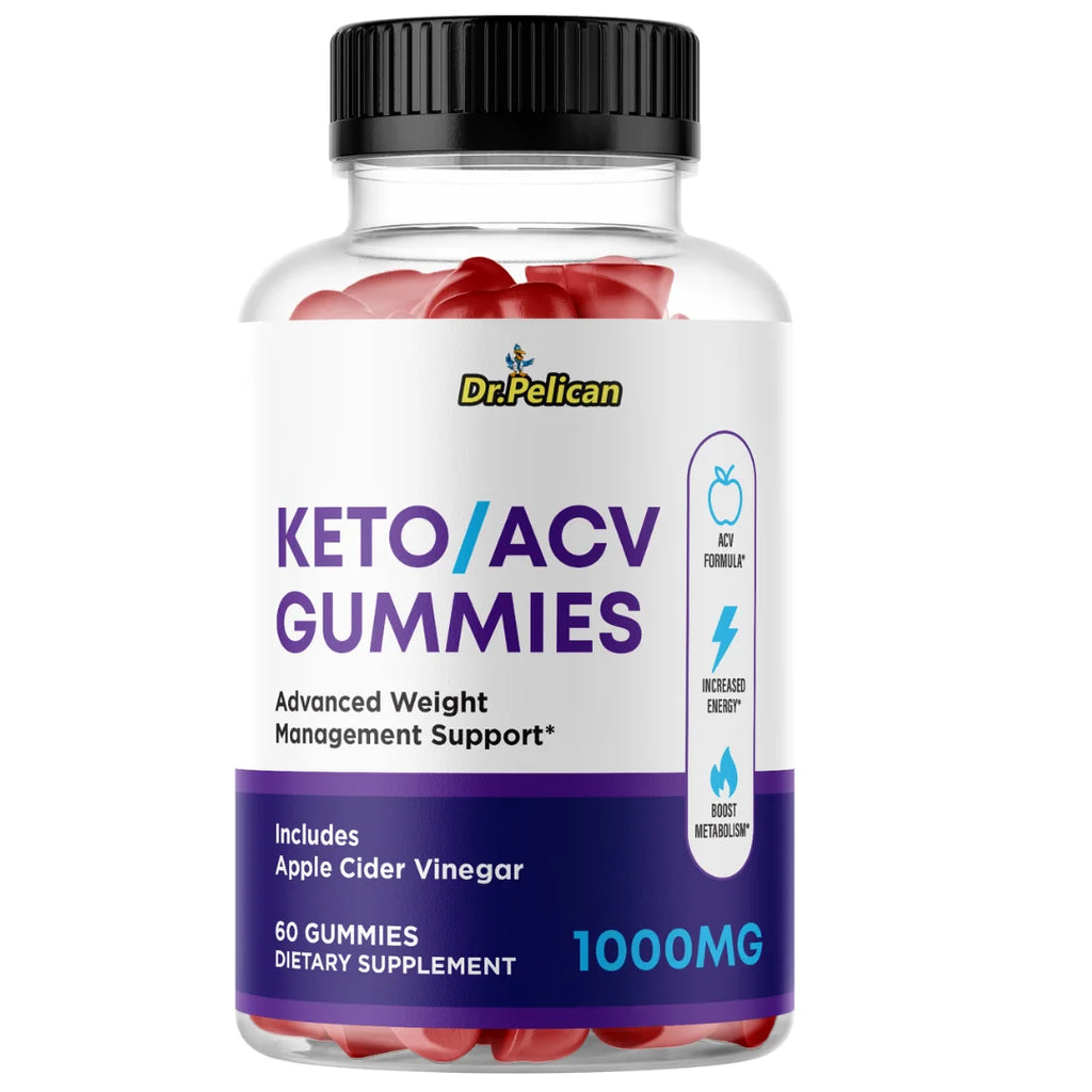 Keto ACV Gummies 1000MG 60 Gummies J6449