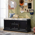 Black Storage Bench J9320