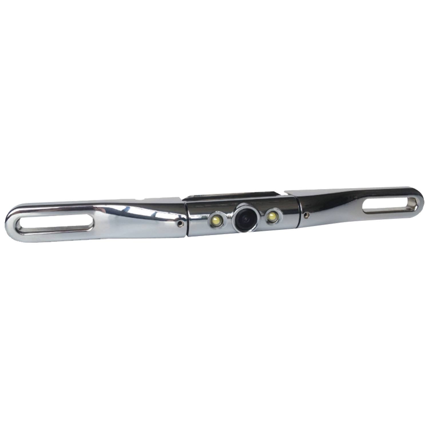 Chrome License Plate Camera with LED T55177