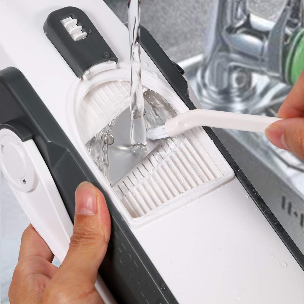Stainless Steel Vegetable Chopper with 8 Slides F730