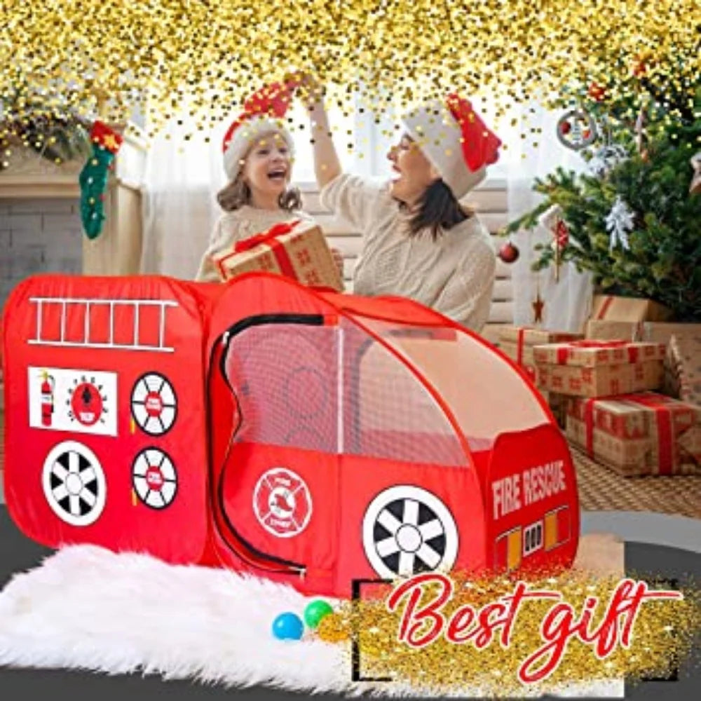 Red Fire Truck Popup Playhouse Tent M739453