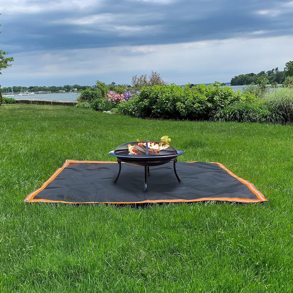 Fireproof 3 Layer Fire Pit Mat E7386