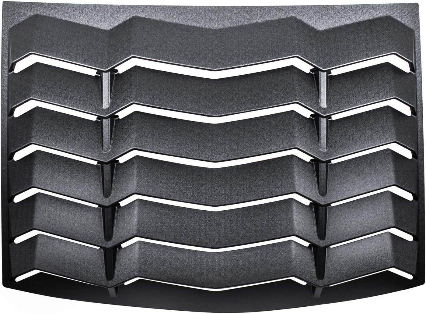 Rear Window Louver Windshield Sun Shade Cover (ABS Matte Black) F104292