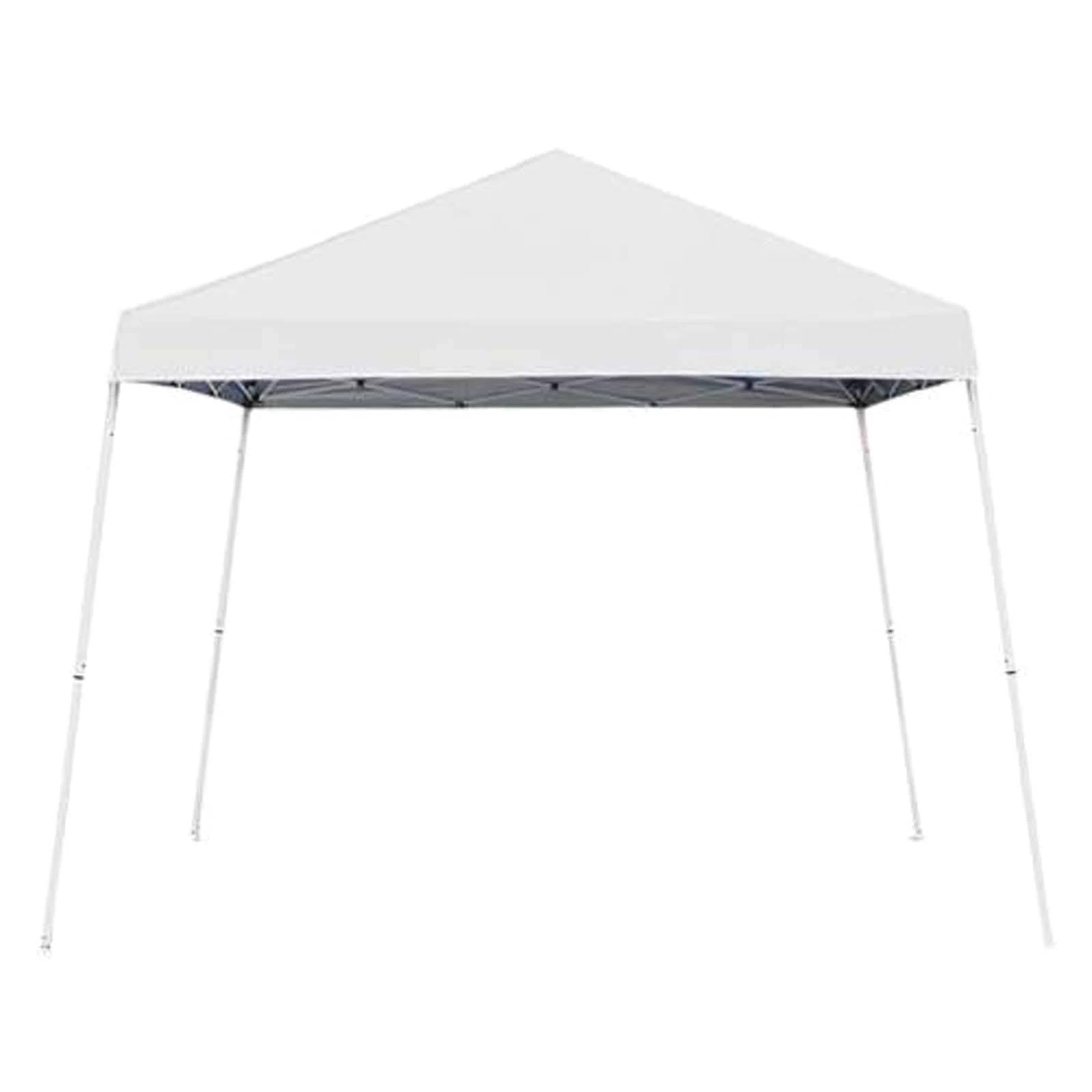 White Angled Leg Instant Canopy Tent Shelter T10094