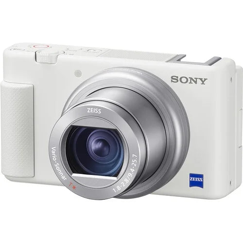White 4K Compact Digital Camera D726