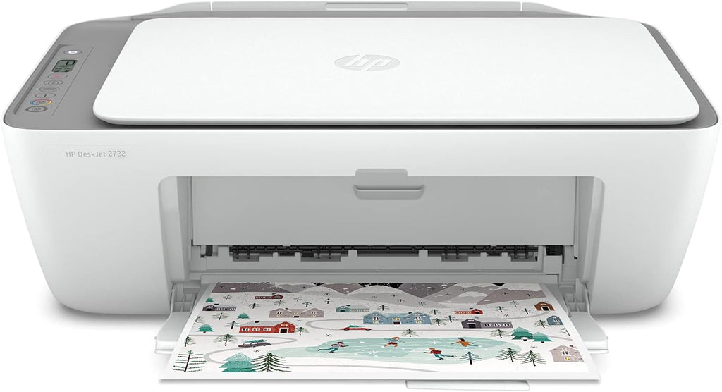 White Wireless Bluetooth Color Inkjet All-in-One Printer L112581