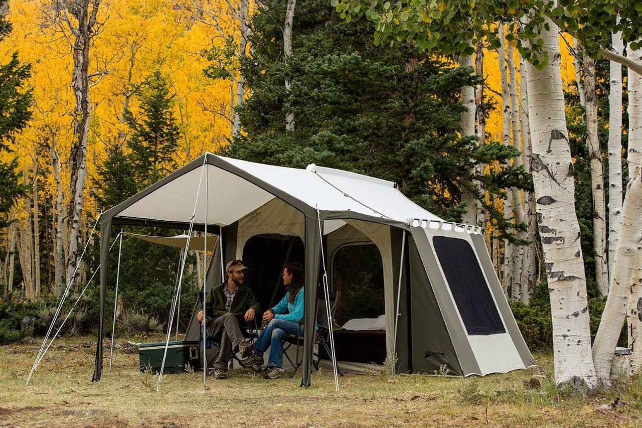 6-Person Cabin Tent with Deluxe Awning W2965