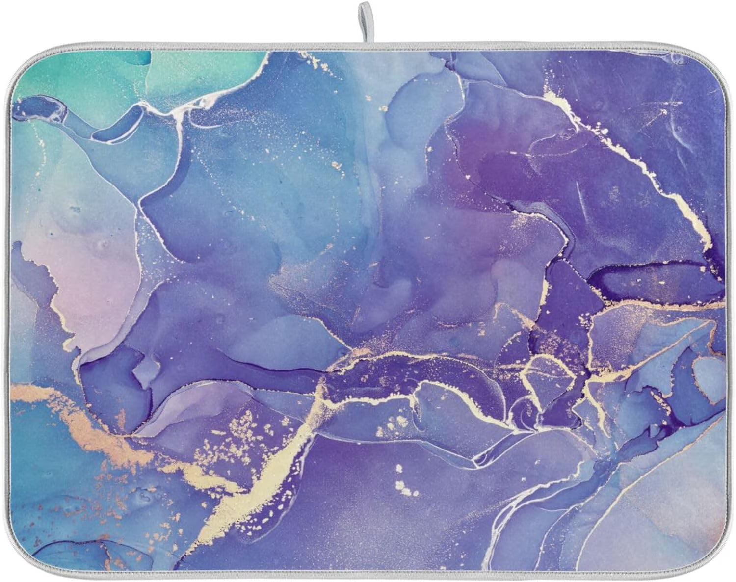Marble Texture Dish Drying Mat 16x18Inch P8374