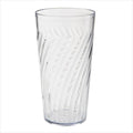 24 Packs Clear SAN Plastic Tumblers 20 oz E439824