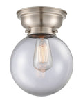 Brushed Satin Nickel 8 inch Flush Mount Light S635846