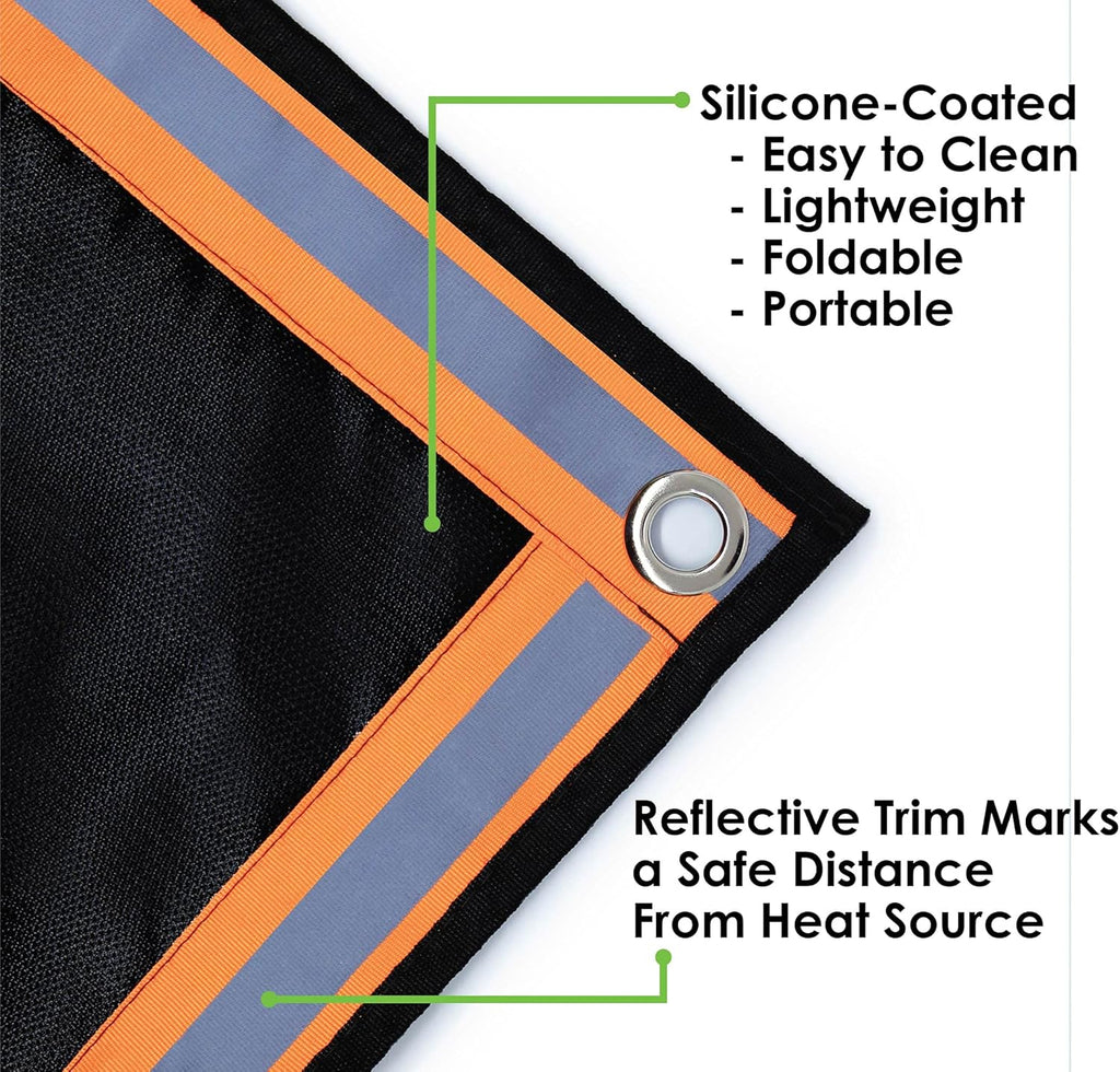 Fireproof 3 Layer Fire Pit Mat E7386