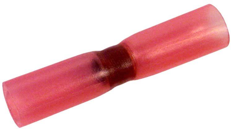 22-16 AWG Heat Shrink Butt Connectors 100 per Package X7203