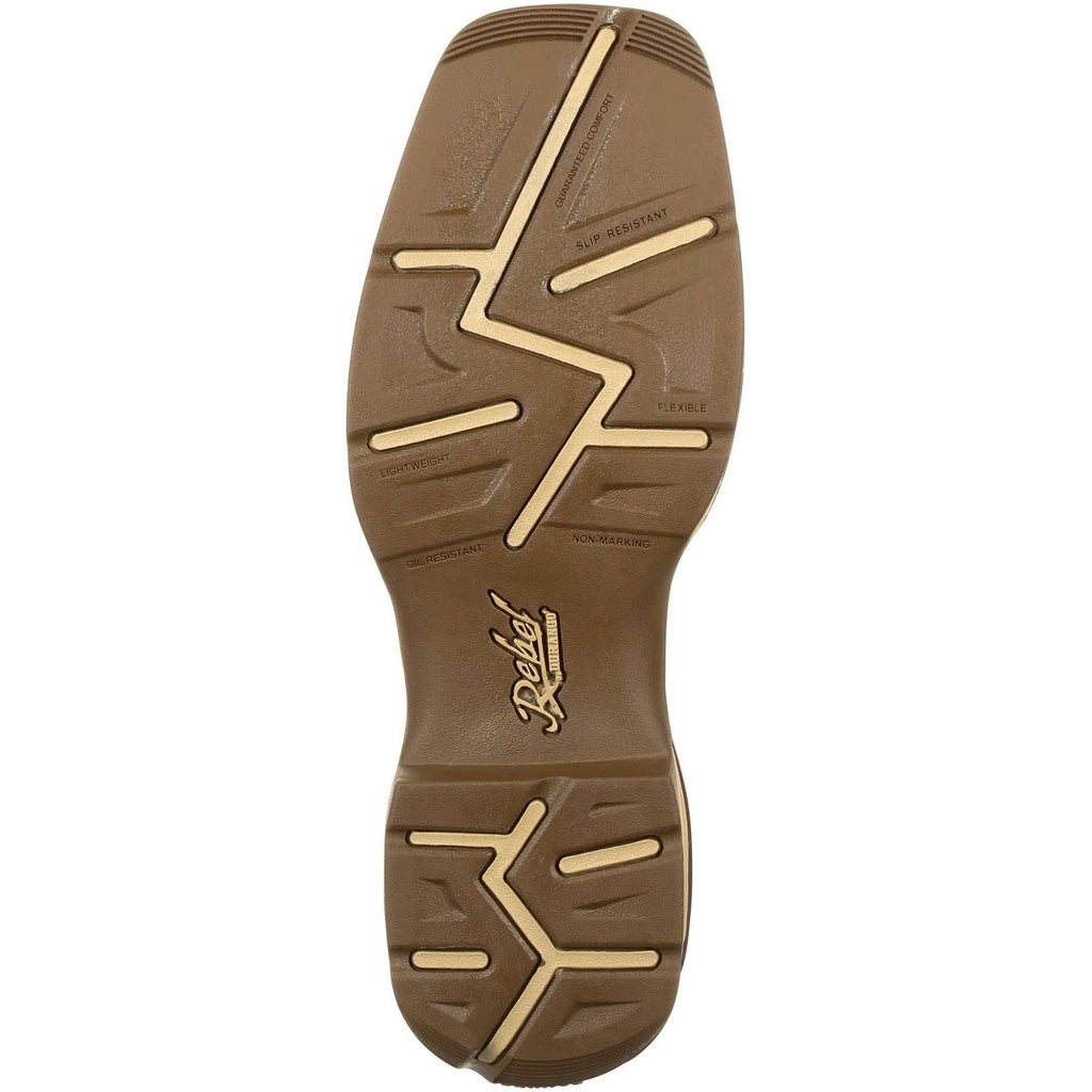 Brown Desert Camo Men&s 11 Boots Z885441