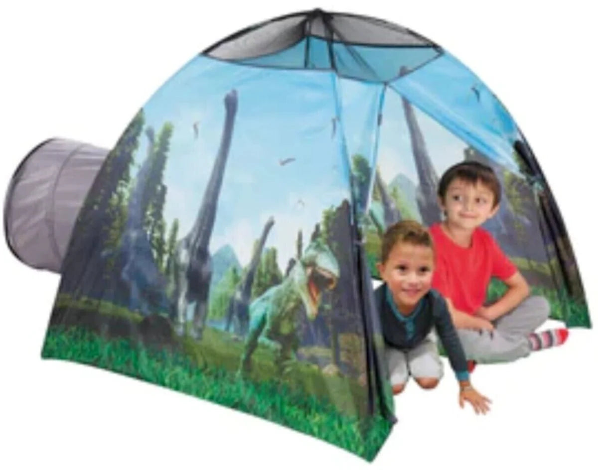 Dinosaur Theme Kids Indoor Play Tent with Tunnel P834349
